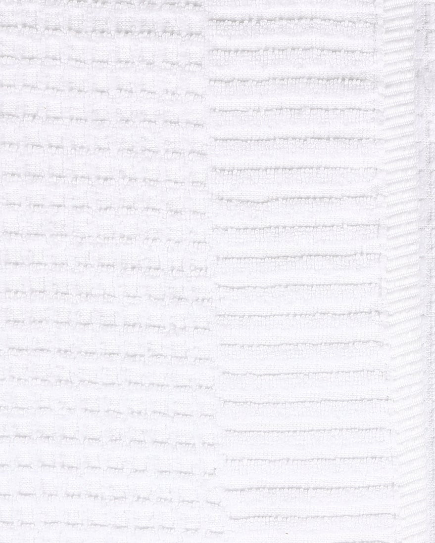 White Waffle Cotton Face Cloth