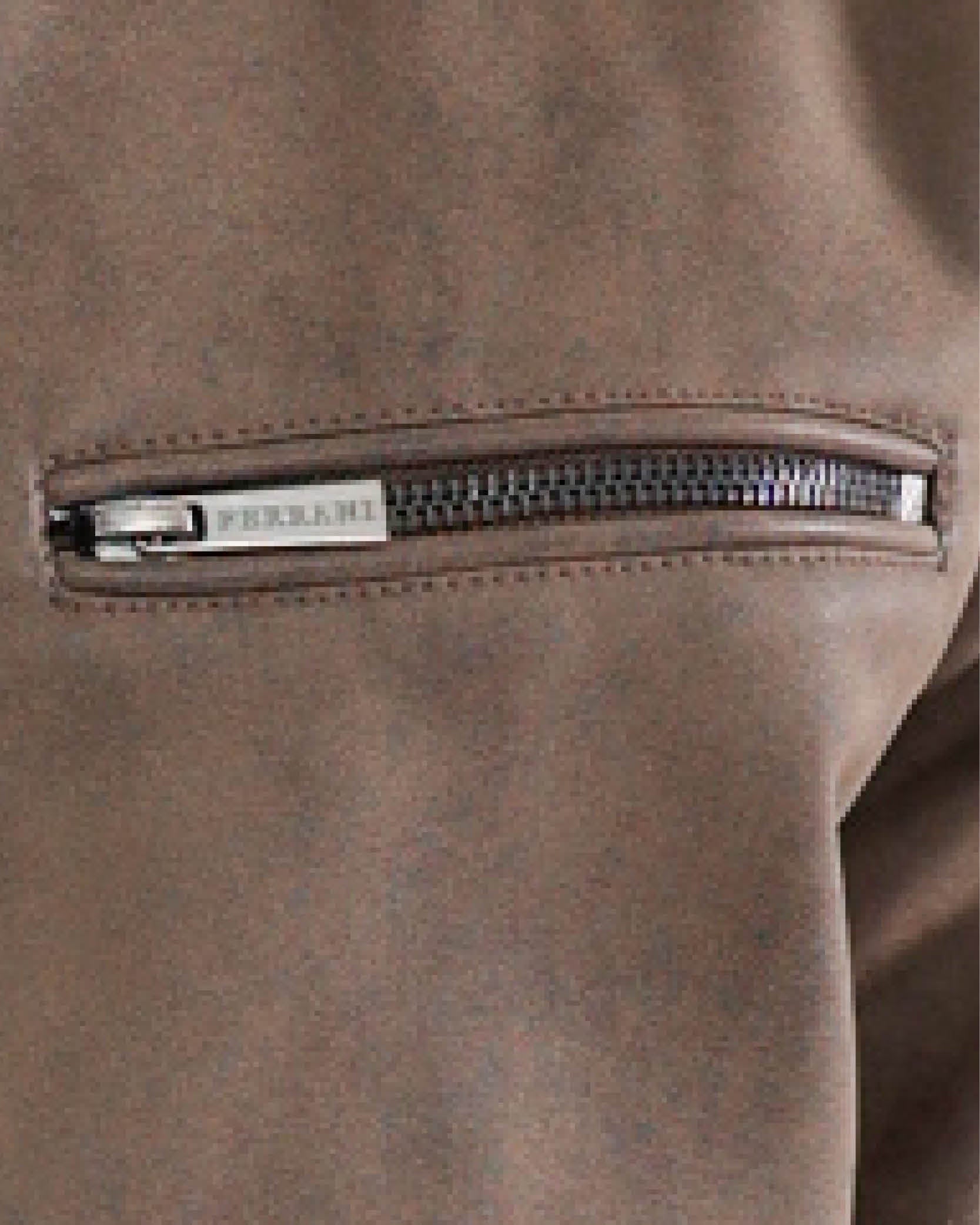 Washed PU Biker Jacket